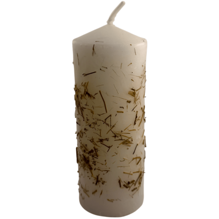 Saint Benedict Herbal Candle - Esoteric Candle 14x6cm - Protection against curses