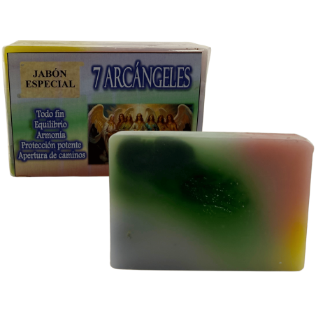 Esoterische zeep 7 Aartsengelen 120gr. - Voor alle doeleinden: balans, harmonie, bescherming, het openen van paden...