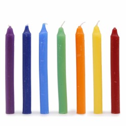 Conjunto de 7 velas - 7 Chakras - Velas mágicas  - 6