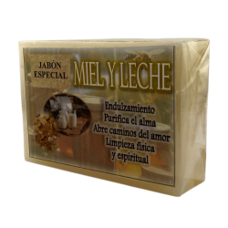 Esoteric Soap Honey and Milk 120gr. - Sweetening, Purification, Opening Paths, Cleansing....