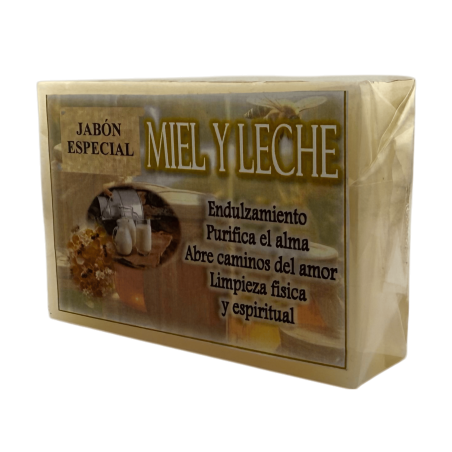 Sabonete Esotérico de Mel e Leite 120g - Adoçante, Purificador, Abre Caminhos, Limpador...