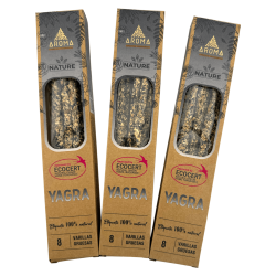 Pack 3x Encens Orgànic Yagra AROMA Nature - 8...