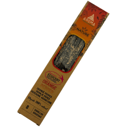 Incienso Orgánico Naranja Pimienta AROMA Nature - 8 varillas 1h duración