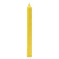 Velas a Granel de Color Sólido - Limón Rústico - Paquete de 10  - 4