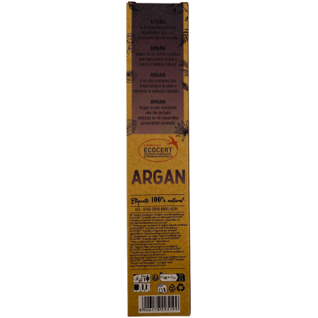 3er-Pack Bio-Argan-Räucherstäbchen AROMA Nature – 8 Stäbchen, Brenndauer 1 Stunde