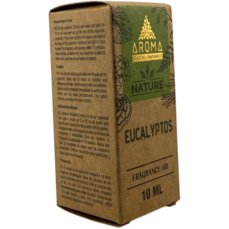 Olio profumato all'eucalipto, fragranza aromatica 10 ml.