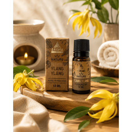 Óleo perfumado com aroma de Ylang Ylang, 10ml.