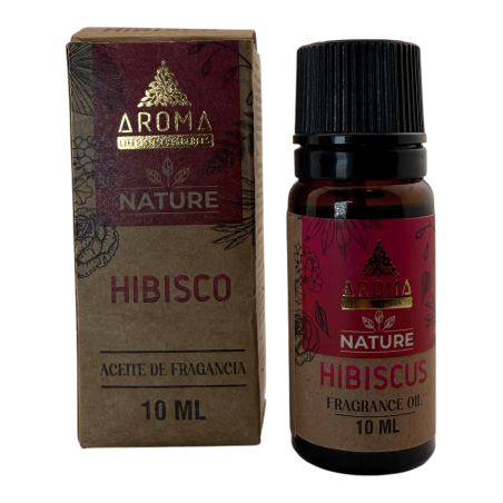 Óleo Essencial de Hibisco - Aroma Perfumado - 10ml.