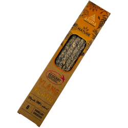AROMA Nature Biologische Ylang Ylang Wierook - 8 stokjes, brandduur 1 uur