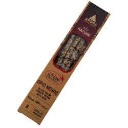 AROMA Nature Organic Black Opium Incense – 8 patyczków, czas działania 1 godziny