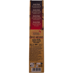 Pack 3x Encens Orgànic Opi Negre AROMA Nature - 8 varetes 1h durada