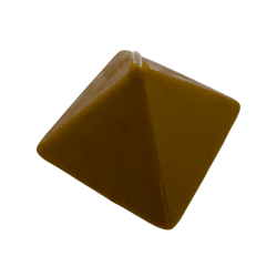 Bougie Pyramide au Miel 10x10x7 - Bougie Ésotérique