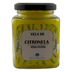 Citronella sojaljus i glasburk 7x8cm -...
