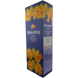 Incenso Frangipani SAC - Confezione da 6 pacchetti esagonali da 20 bastoncini ciascuno, per un totale di 120 bastoncini di incen