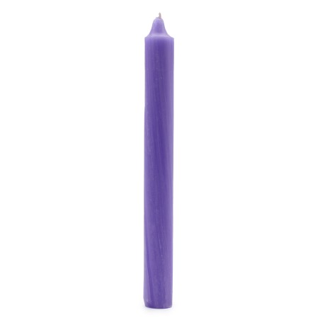 Velas a Granel de Color Sólido - Lila Rústica - Paquete de 10  - 4