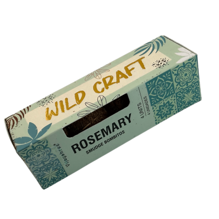 Bombes d'encens au romarin Wild Craft Golden Nag Vijayshree - 4 bombes