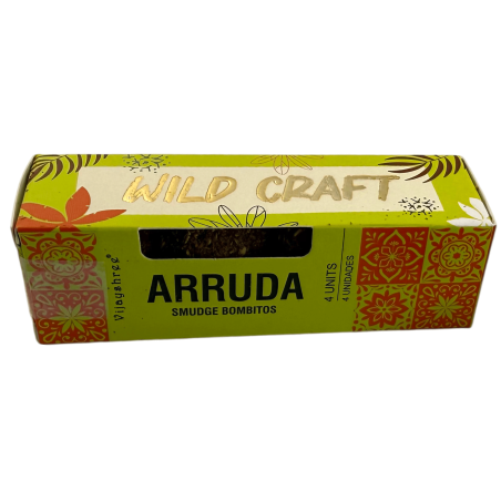 Ruda Wild Craft Golden Nag Vijayshree rökelselökar - 4 lökar