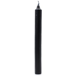 Velas a Granel de Color Sólido - Negro Rústico - Paquete de 10  - 4