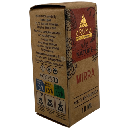 Olio profumato alla mirra, fragranza aromatica 10 ml.