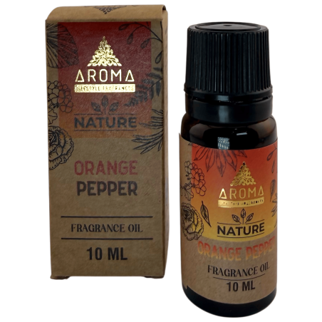 Aceite de Fragancia Naranja Pimienta Aroma Fragrances 10ml.