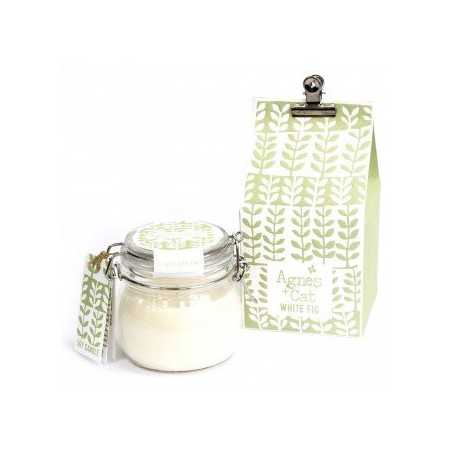 Velas en Tarro de Vidrio - White Fig  - 3