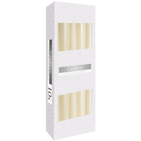 Velas Cónicas - Marfil - Precio por unidad de vela  - 2