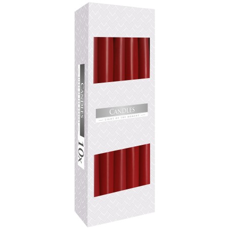Velas Cónicas - Burdeos - Precio por unidad de vela  - 2