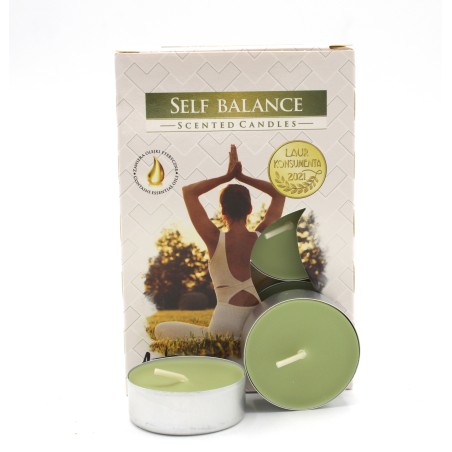 Set de 6 Velas de Té Perfumadas - Autoequilibrio  - 1
