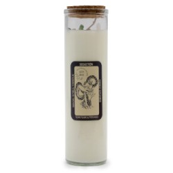 VELA HECHIZO MÁGICO - SEDUCCIÓN - CON PIEDRAS PRECIOSAS MIXTAS Y YLANG YLANG Y PATCHOULI  - 1
