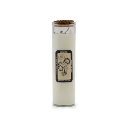 VELA HECHIZO MÁGICO - SEDUCCIÓN - CON PIEDRAS PRECIOSAS MIXTAS Y YLANG YLANG Y PATCHOULI  - 1