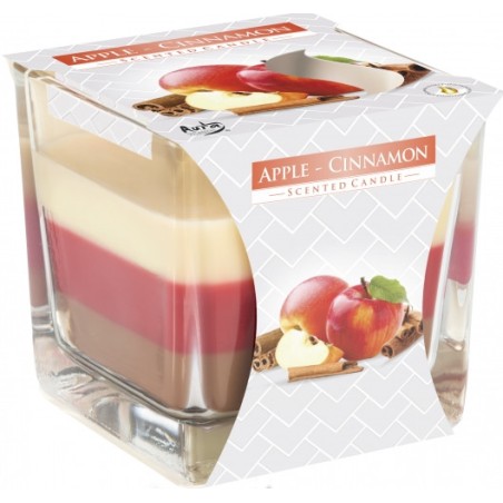 Vela Tarro Arcoíris - Manzana y Canela  - 1