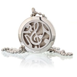 Collar difusor de aromaterapia 25mm - Nota musical  - 4