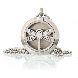 Collar difusor de aromaterapia 25mm - Libélula  - 4