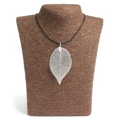 Collar - Hoja de valor - Plata  - 1