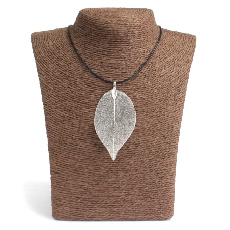 Collar - Hoja de valor - Plata  - 1