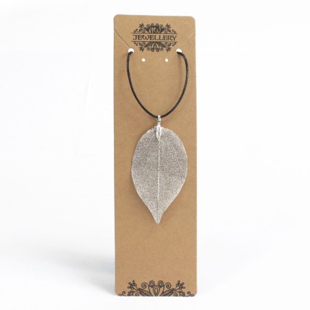 Collar - Hoja de valor - Plata  - 3