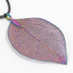 Collar - Hoja de valor - Multicolor  - 3