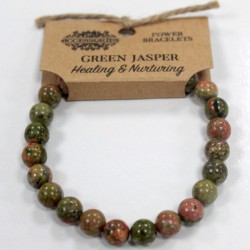 Brazalete de Energía - Jaspe verde  - 3