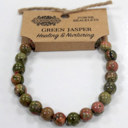 Brazalete de Energía - Jaspe verde  - 3