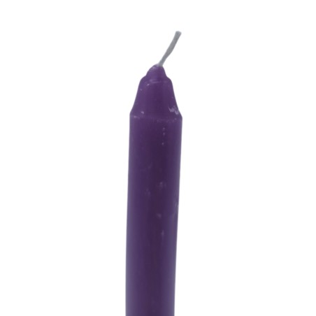 Conjunto de 10 velas moradas - Transformación - Velas mágicas hechizadas  - 10