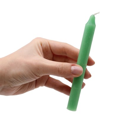 Conjunto de 10 velas verdes - Curación - Velas mágicas hechizadas  - 12