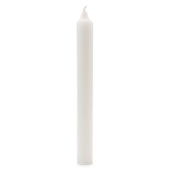 Velas a Granel de Color Sólido - Blanco Rústico - Paquete de 10  - 7