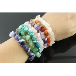 Pulsera Fragmentos de Piedras Preciosas - Opalite  - 4