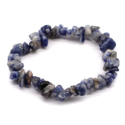Pulsera Fragmentos de Piedras Preciosas - Sodalita  - 1