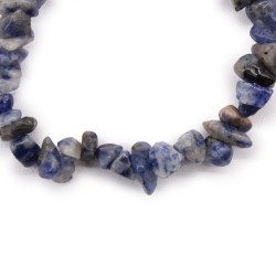 Pulsera Fragmentos de Piedras Preciosas - Sodalita  - 2