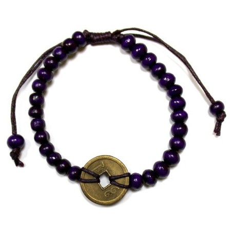 Pulseras Feng Shui - Púrpura  - 1