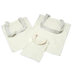 Lrg Natural Bolso Algodón 38x42cm  - 2