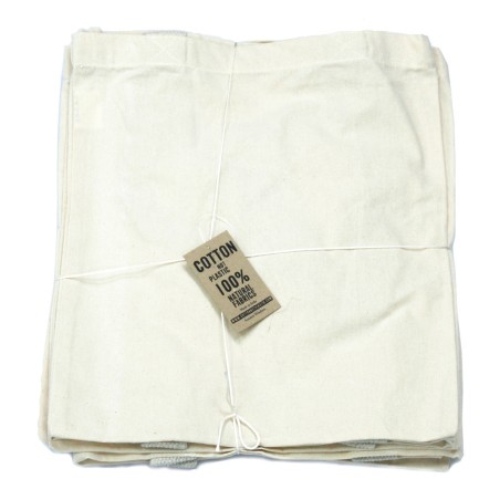 Lrg Natural Bolso Algodón 38x42cm  - 3