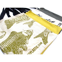 Bolsa de algodón reversible Lrg 2x4oz 38x42cm - (2 diseños)  - 3