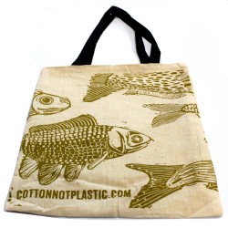 Bolsa de algodón reversible Lrg 2x4oz 38x42cm - (2 diseños)  - 4